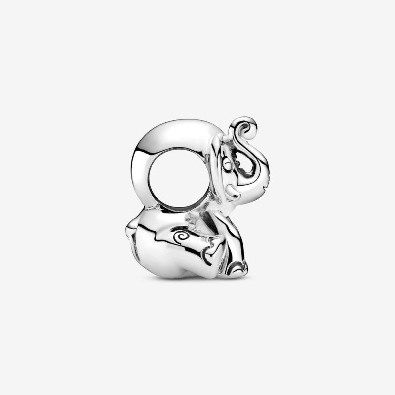 Elephant Sterling Silver Charm