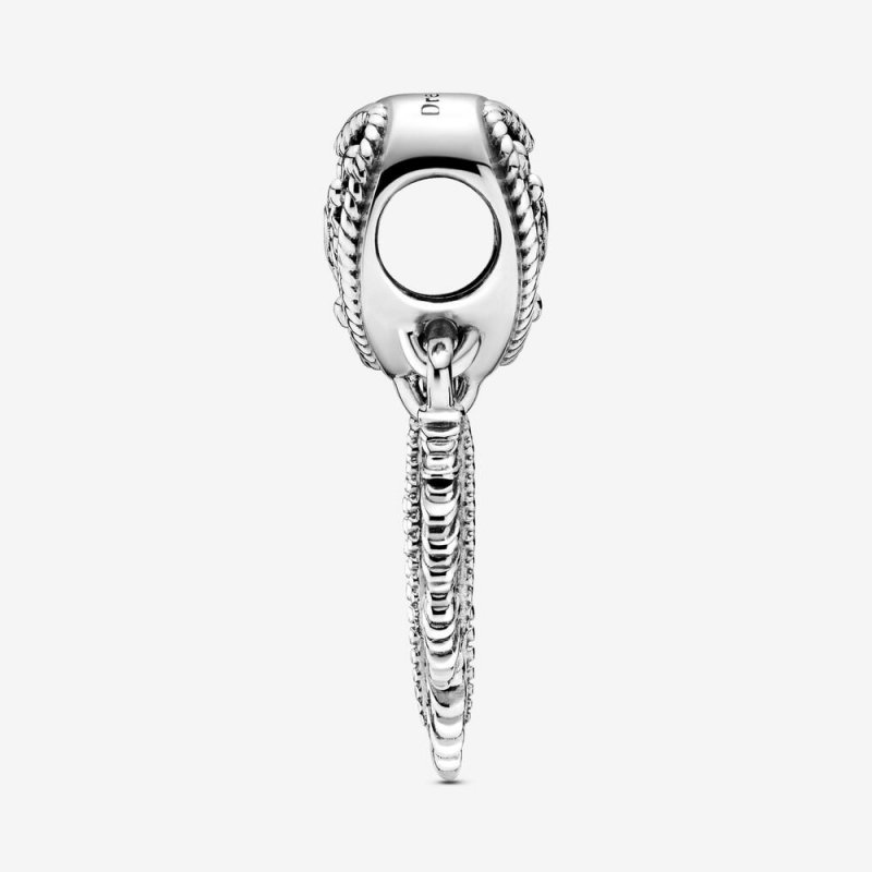 Dreamcatcher Sterling Silver Heart Charm
