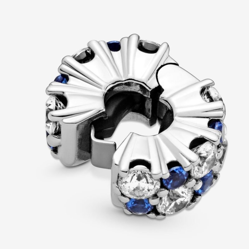 Clip Scintillante Blu