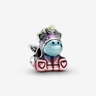 Charm Bruno L'Unicorno Con Arcobaleno Colorato