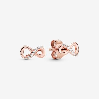 Infinity Pandora Rose Stud Ear