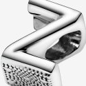 Letter Z Silver Charm