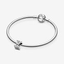 Letter Z Silver Charm