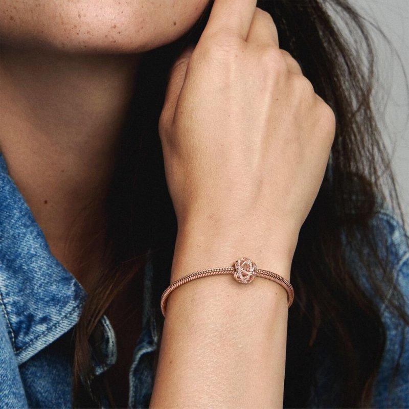 Openwork Abstract Pandora Rose