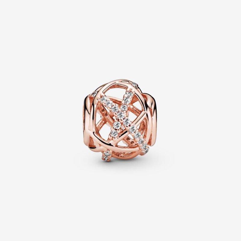 Openwork Abstract Pandora Rose