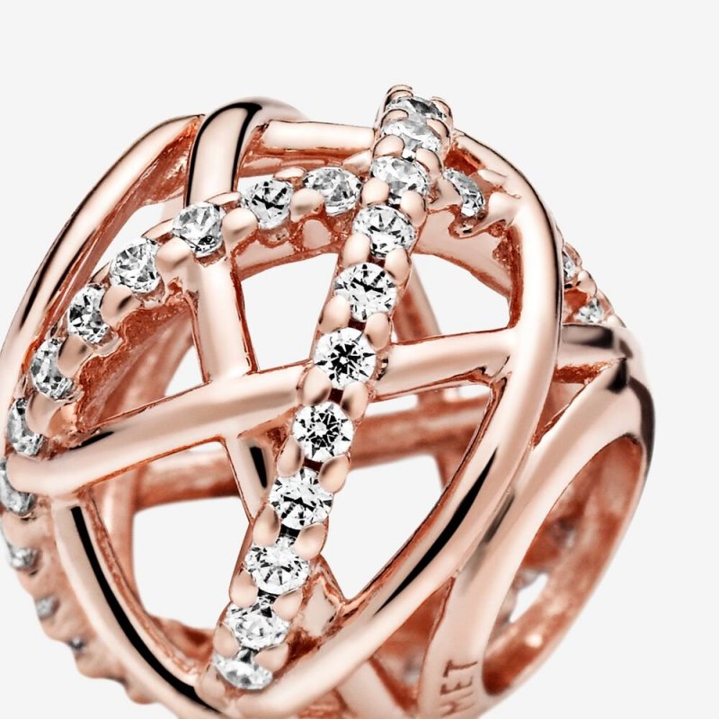 Openwork Abstract Pandora Rose
