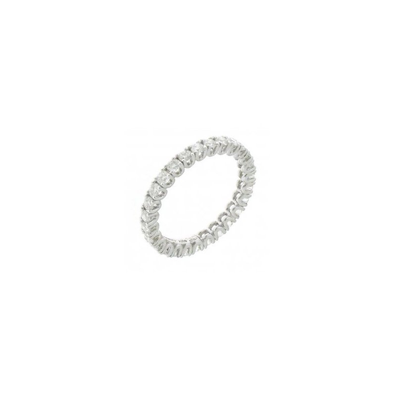 Chimento - Anello Oro Bianco - Donna - Trilogy-Eternity