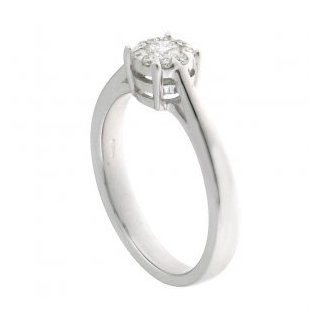Chimento - Anello Oro Bianco - Diamanti