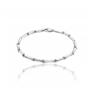 Chimento - Bracciale Oro Bianco - Bamboo Classic