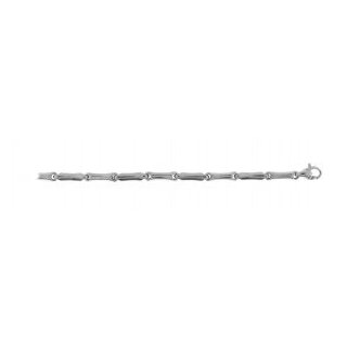 Chimento - Bracciale Oro Bianco - Bamboo Classic