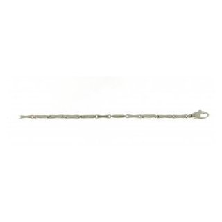 Chimento - Bracciale Oro Bianco - Bamboo Classic