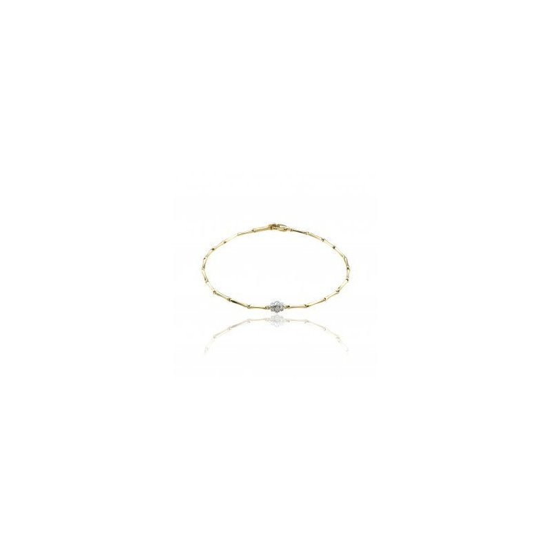 Chimento - Bracciale Oro Bicolore - Donna - Diamanti