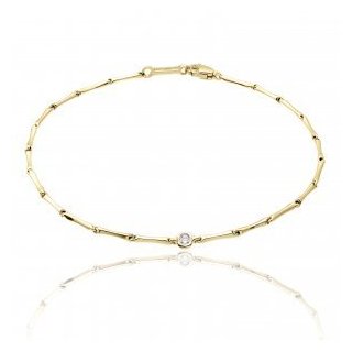 Chimento - Bracciale Oro E Diamanti - Bamboo Diamond