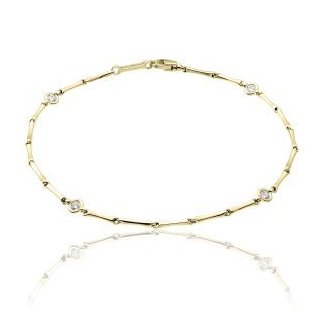 Chimento - Bracciale Bamboo Diamond - Oro E Diamanti