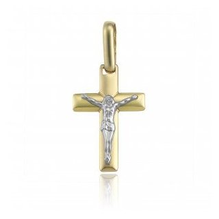 Chimento - Croce Oro Bicolore - Donna