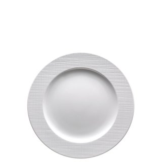 Rosenthal - Piatto Piano Con Falda 23 Cm - Porcellana - Weiß