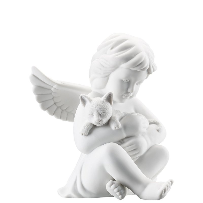 Angelo con gatto