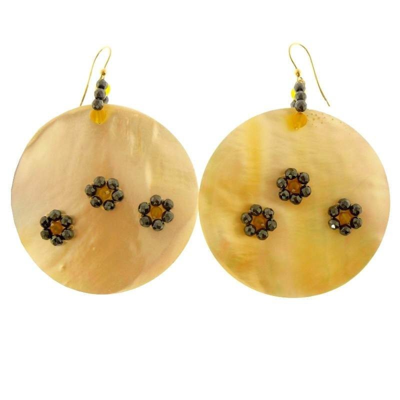 ORECCHINI EMATITE AGATA RAJOLA  - 