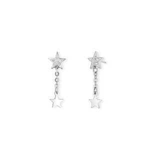 2 Jewels - Orecchini In Acciaio 316L - Cristallo - Donna