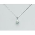 Miluna - Collier Au+Pc+Diam - Oro - Donna