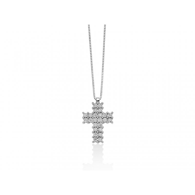Miluna - Collier Au+Diam - Oro - Donna