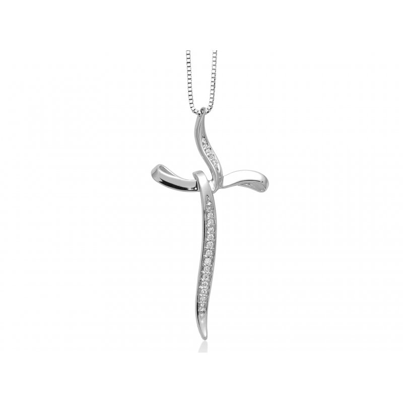 Miluna - Collier Au+Diam - Oro - Diamante