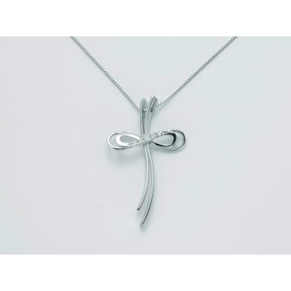 Miluna - Collier Au+Diam - Oro - Diamante