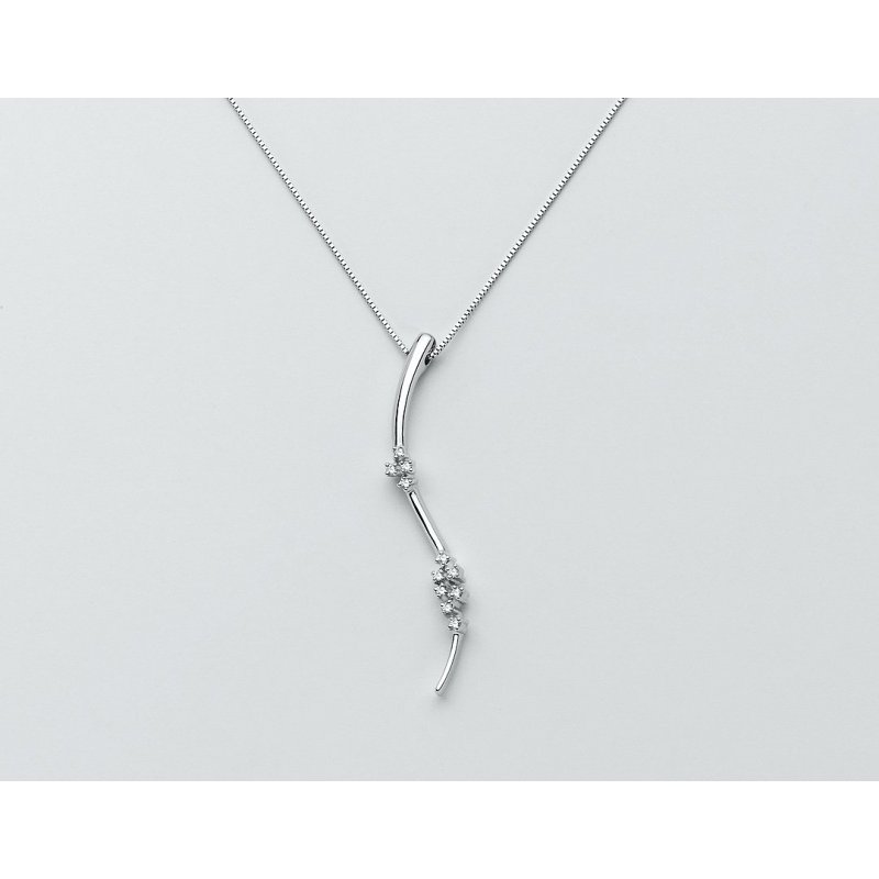 Miluna - Collierino Diamanti - Collier - Donna