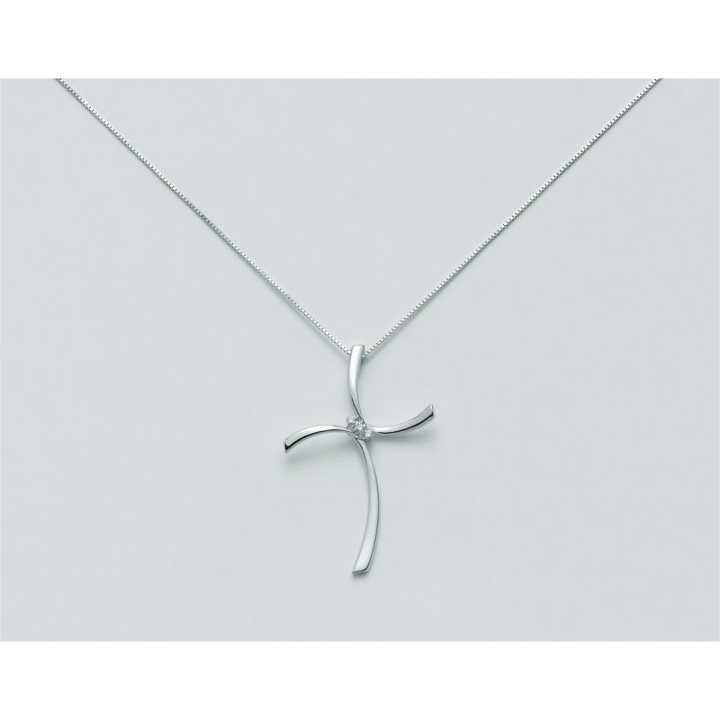 Miluna - Collierino Diamanti - Collier - Donna