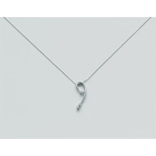 Miluna - Catenina Con Ciondolo - Donna - Diamante