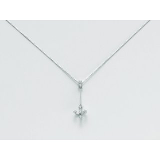Miluna - Catenina Con Ciondolo - Donna - Diamante