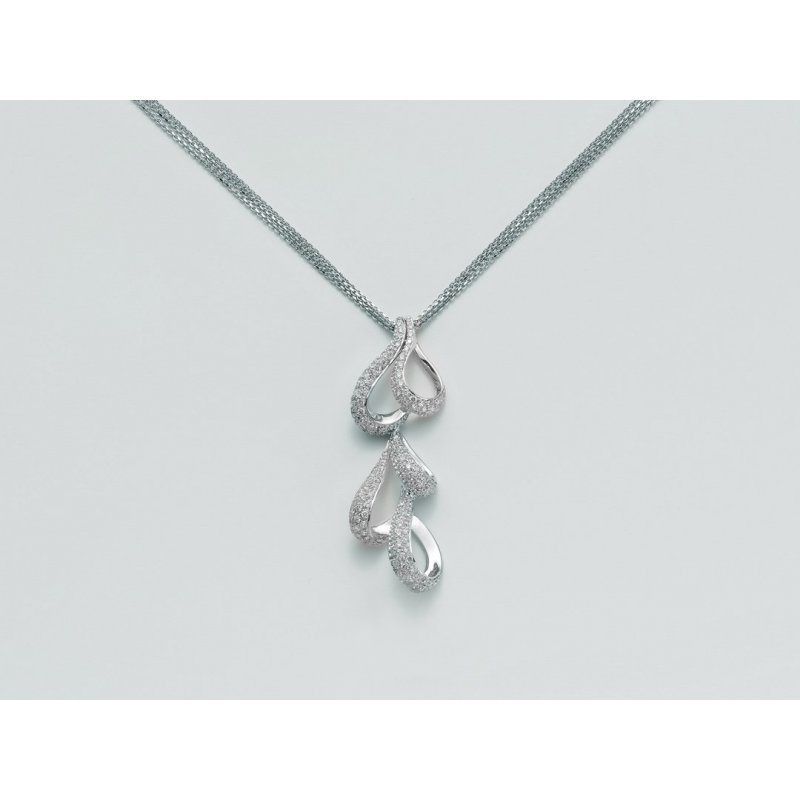 Miluna - Ciondolo Diamanti - Donna - Elegante