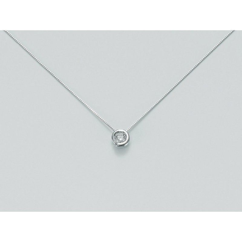 Miluna - Collierino Diamanti - Donna - Diamante