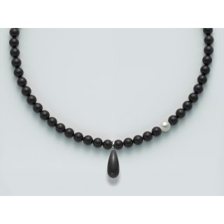 Miluna - Collana Au+Ag+Pc+Aggl - Oro - Argento