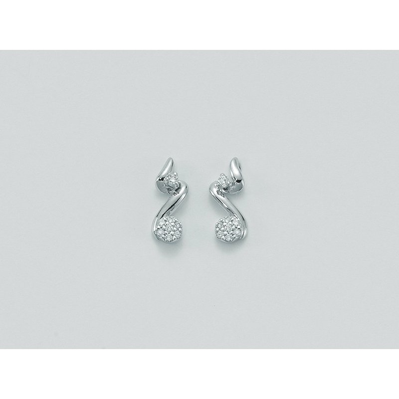 Miluna - Orecchini Diamanti - Donna - Eleganti