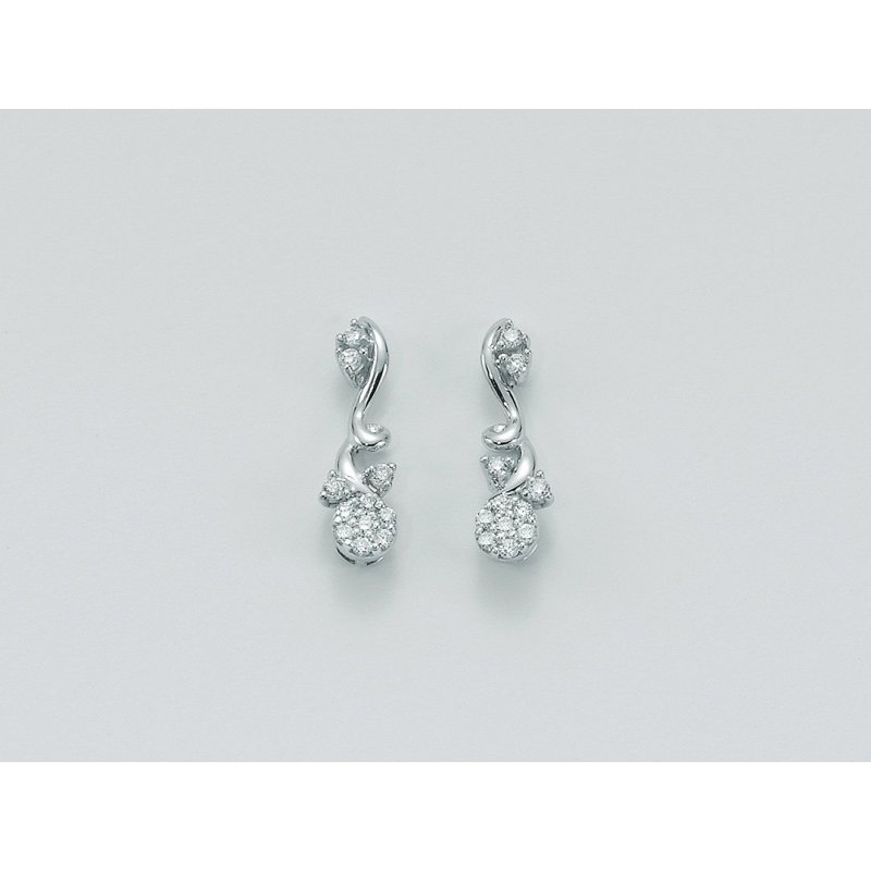 Miluna - Orecchini B Diam - Donna - Diamante