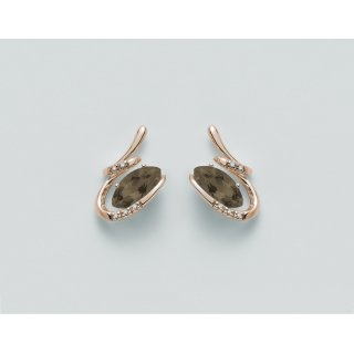 Miluna - Orecchini Quar Diamanti - Donna