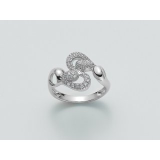 Miluna - Anello B Diamanti - Donna - Diamante