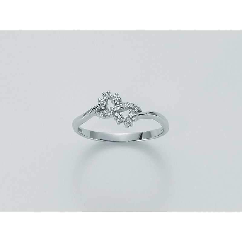 Miluna - Anello B Diamanti - Donna