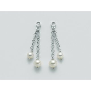 Miluna - Orecchini B P Erle - Donna - Diamante