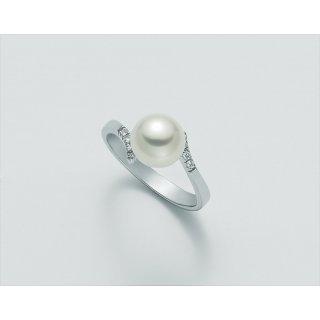 Miluna - Anello Perle Grigia - Donna - Perle