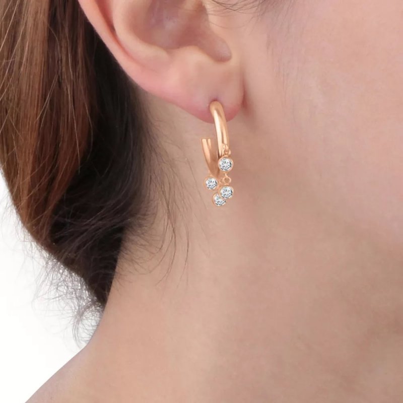 Morellato - Orecchini Cerchi - Acciaio - Rose-Gold
