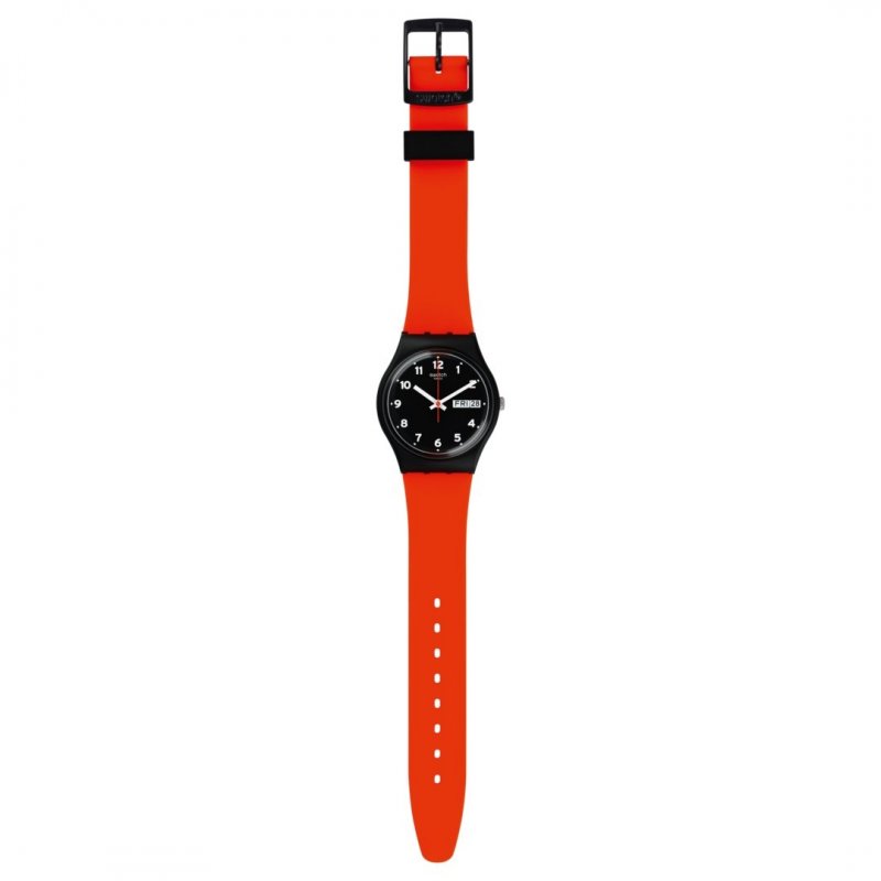 Swatch - Red Grin - Plastica - Nero