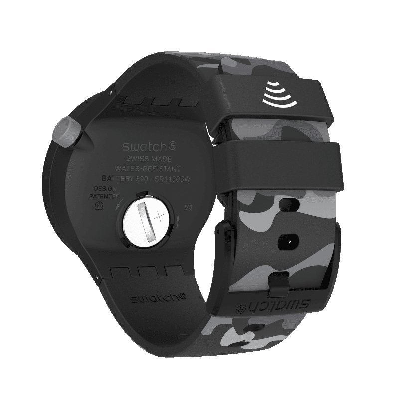 Swatch - Bbnyte Pay! - Plastica - Nero