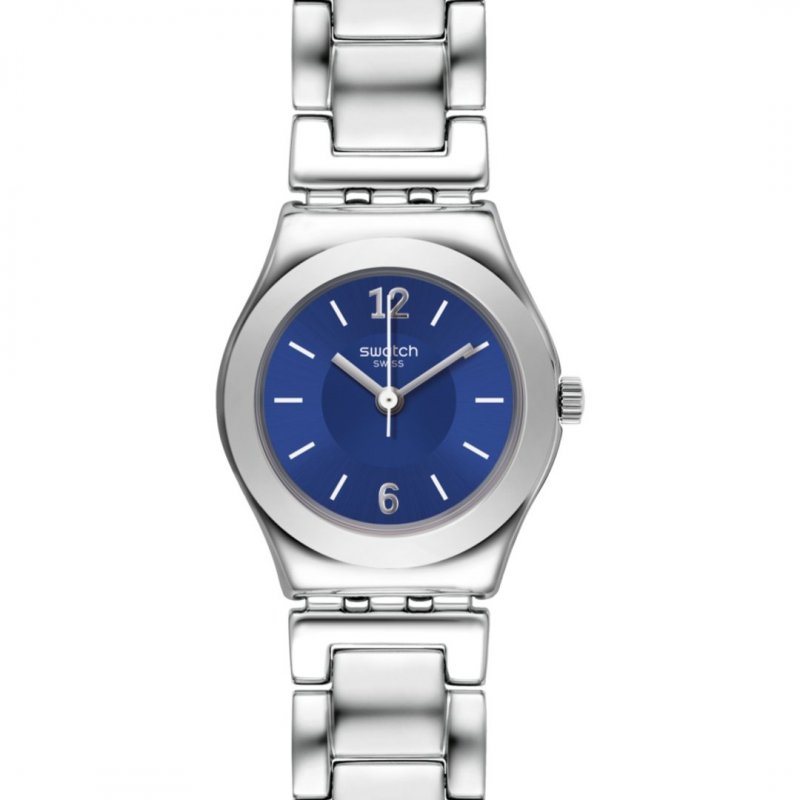 Swatch - Littlesteel - Quadrante Blu - Acciaio