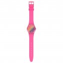Swatch - Orange Disco Fever - Silicone Rosa - Quarzo