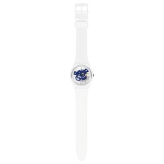 Swatch - Time To Blue Small - Bioceramic - Bianco