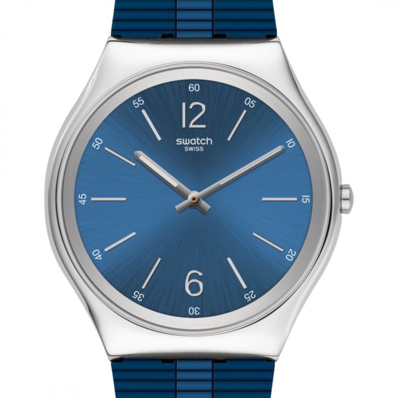 Swatch - Bienne By Day - Acciaio Inox - Blu