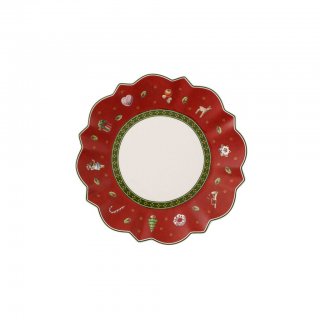Toy'S Delight Piatto Da Pane Rosso