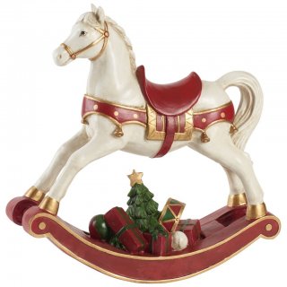 Winter Collage Accessoires Cavallo A Dondolo Xl 32,8X10,8X32,5Cm